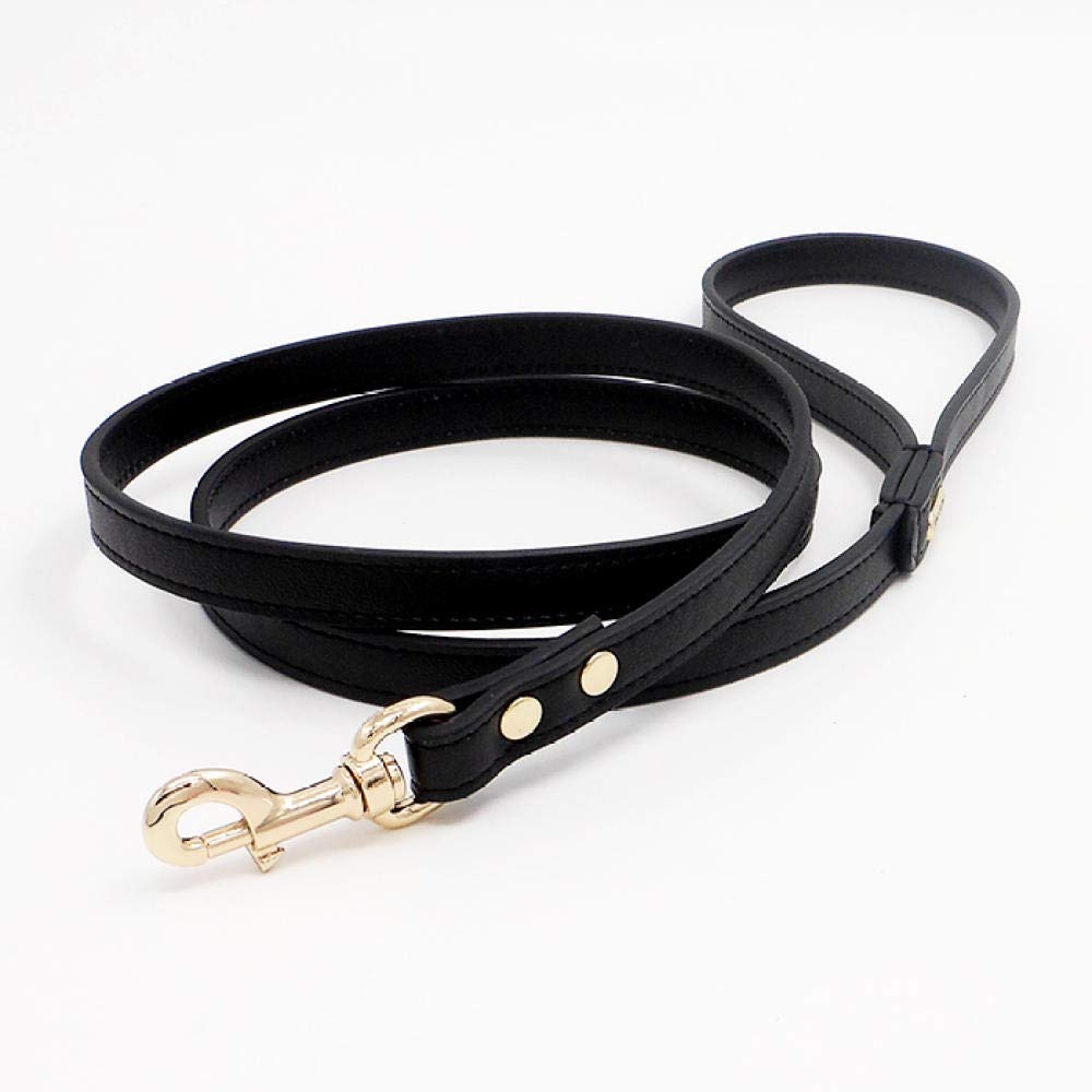 Correa para Mascotas Collar de Cuero Genuino para Mascotas, Collar para Perros Boutique, Lujoso Collar de Cuero Suave para Perros, diseñador distinguido Exclusivo de Plomo-Verde_S