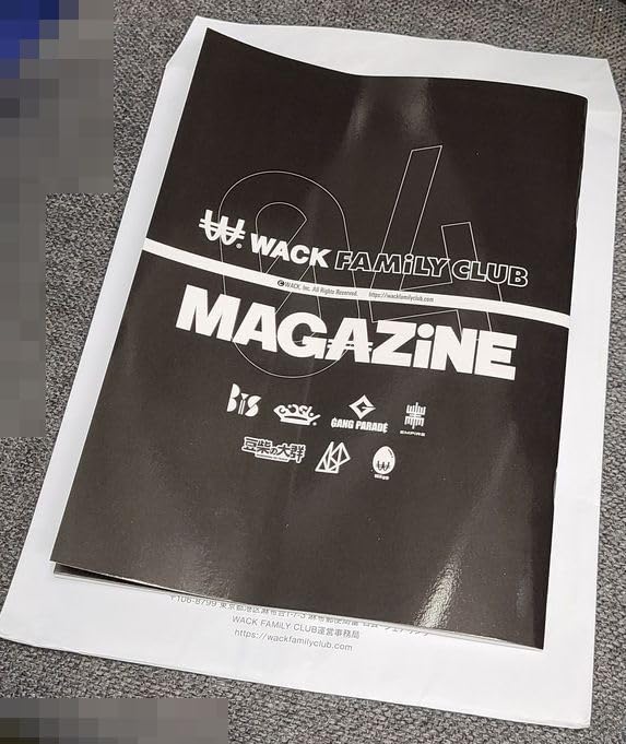 Amazon.co.jp: WACK FAMiLY CLUB ファンクラブ会報 MAGAZiNE VOL