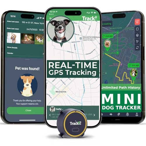 Tracki Dog GPS Tracker with Real-Time Location & Alerts