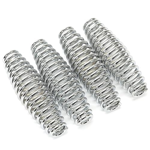 4 unidades mango resorte para parrilla acero inoxidable miniatura 2