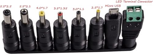 Miniatura 7 de DIGISHUO Adaptador de fuente de alimentación DC 1A 5W Interruptor transformador AC 110V220V a DC 5V 1A Convertidor de conmutación Controlador LED