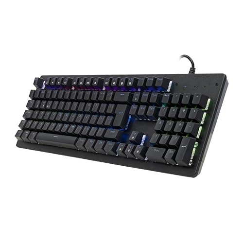 Teclado Mecanico Gamer Pichau P632 Aurum, RGB, Switch Kailh Vermelho, Preto, PG-P632A-RGB01RD