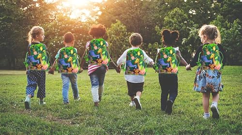 Image of MONKEYTAIL Animal Theme Drawstring Sack Bag | Pack of 15 | for Boys | Girls | Kids as Birthday Return Gifts for All Age Group