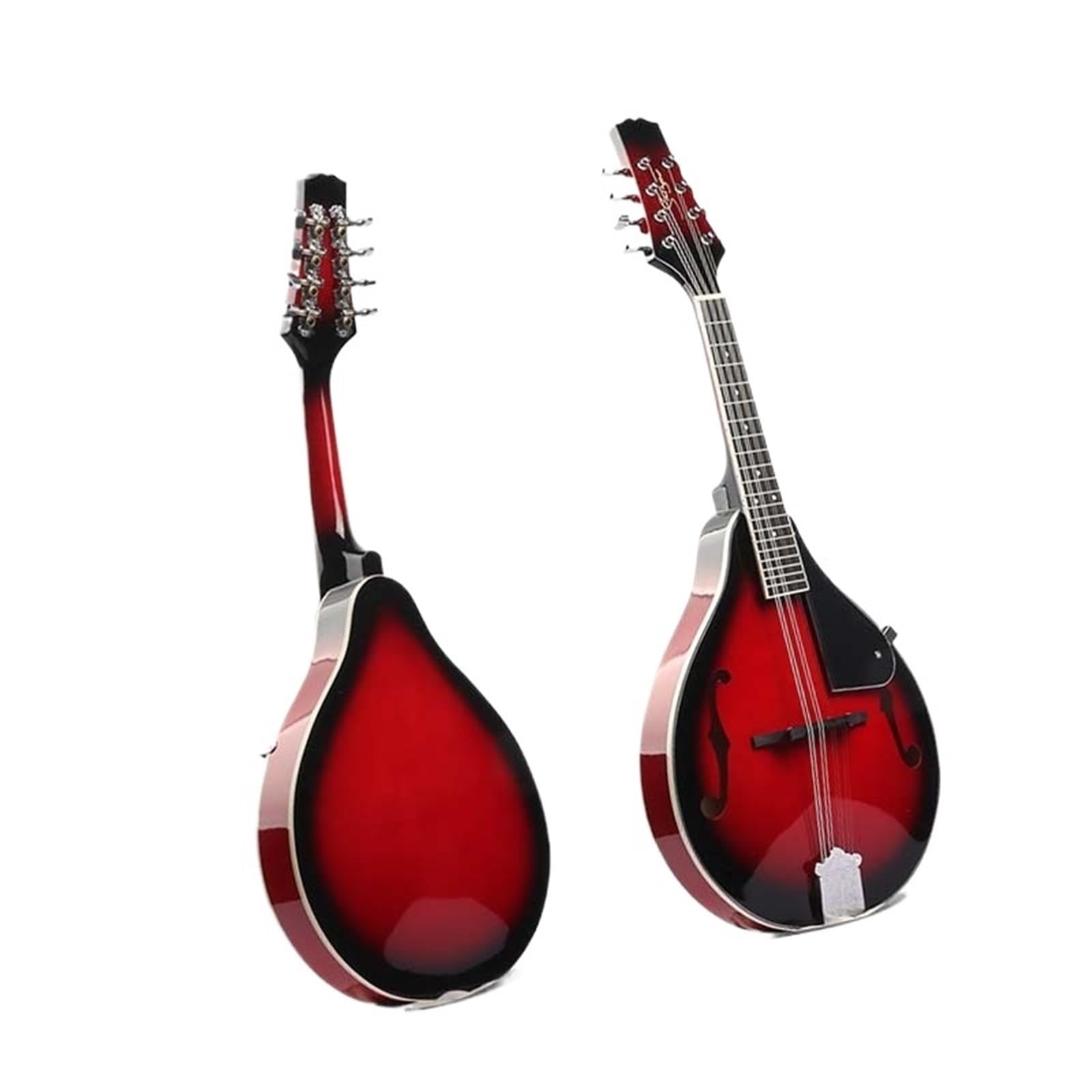 Instrumento Mandolina Mandolina Acústica De 24 Pulgadas 8 Cuerdas Y Madera De Tilo Instrumento Brillante