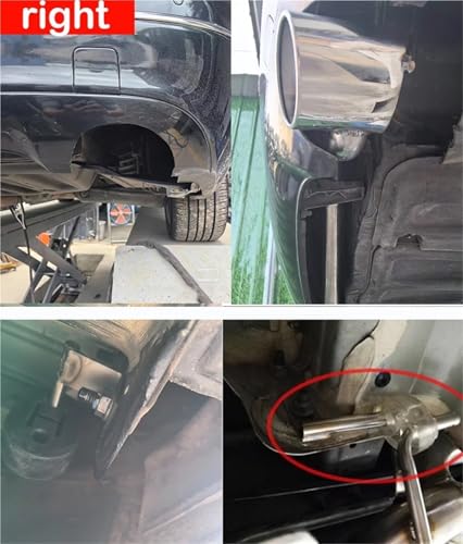 Tuyau d'échappement pour Benz W204 C180 C200 mise à niveau C300 style double sortie - 4
