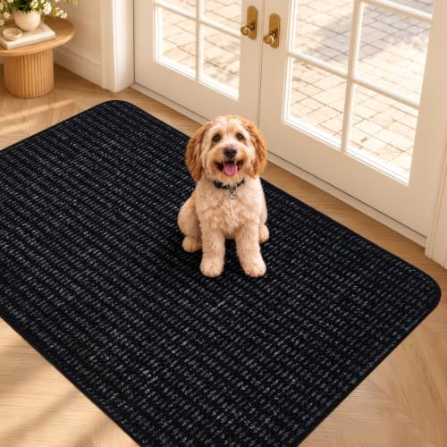 Image of BRO Door Mats Indoor 90 x 150 cm, Dirt Trapper Mat for Muddy Paws & Shoes