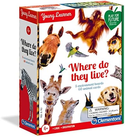 Clementoni Education Young Learner Nerede Yaşarlar - Görsel 1