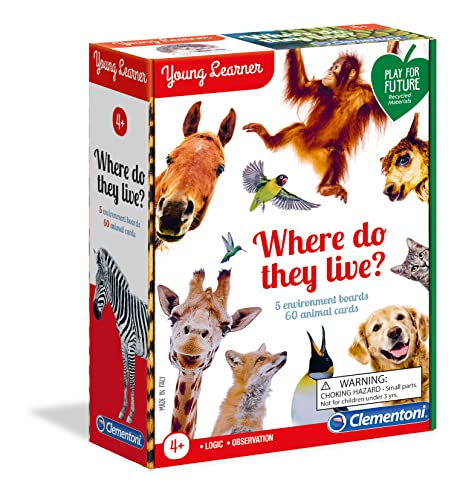 Clementoni Education Young Learner Nerede Yaşarlar