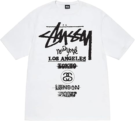 stussy off-white world tour teeステューシー Stussy ステューシー Off-White オフホワイト World Tour Tee T