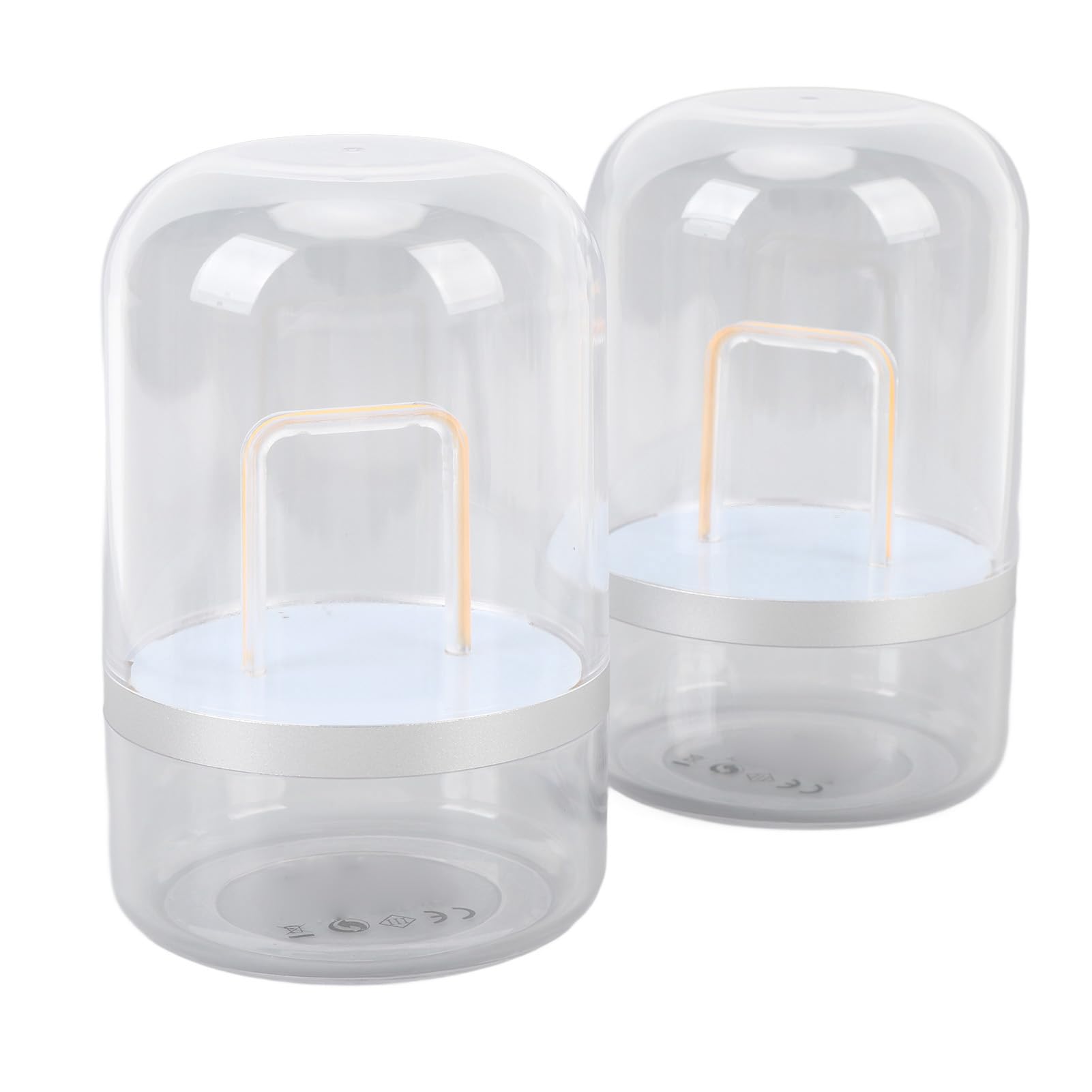 Luz WiFi de Larga Distancia, Lámpara de Noche de Mesa Interactiva para, Elegante par de Luces Nocturnas para Pareja con Control Remoto
