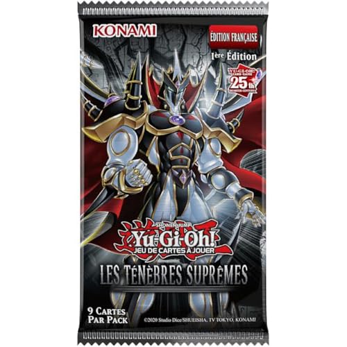 YU-Gi-Oh ! - Les Ténèbres Suprêmes - Booster - Jeu de Cartes à Jouer - Version Française