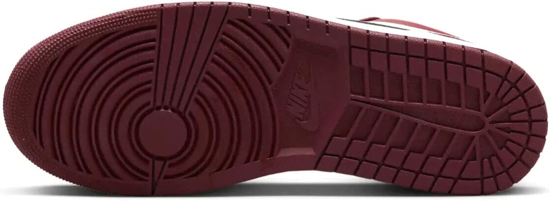 Jordan Mens Air Jordan 1 Low 553558 615 Bordeaux - Size 8