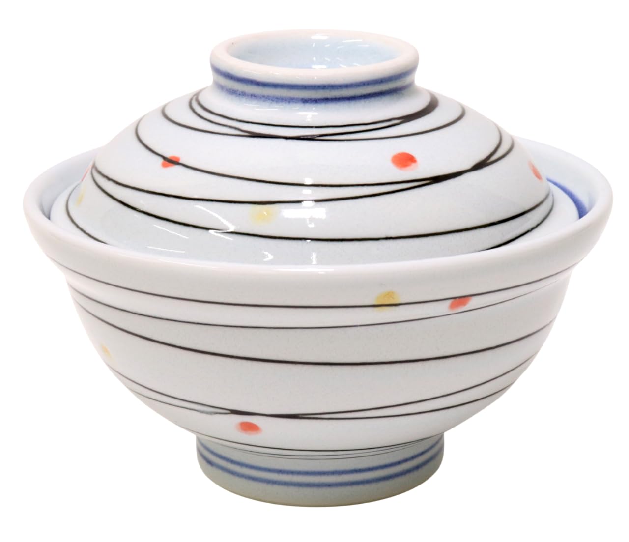 Crystal Fishing Donburi Bowl, 600cc