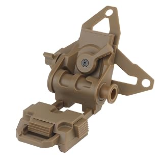 Shanyingquan Night Vision L4G69 Helmet Mount, Tactical Airsoft NVG Mount for PVS15 PVS18 GPNVG18 Night Vision Goggles