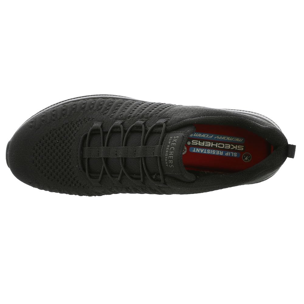 Skechers Work Virtue Sr108216 Womens Slip On 75 BM US Black