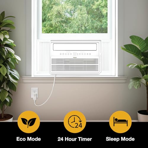 Image of Whirlpool 10,000 BTU Window Inverter Air Conditioner up to 450 Sq. Ft.