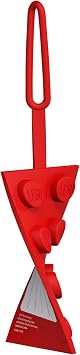 LEGO Bag Tag 2x4 - Red