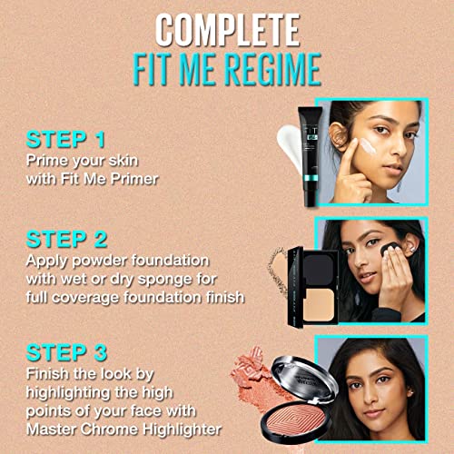Image of Maybelline New York Ultimate Powder Foundation, Full Matte Coverage, SPF44, 24H Oil Control, Fit Me,Shade 230, 9g