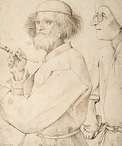 Spiffing Prints Pieter Bruegel The Elder   The Painter and The Buyer 1565   Large   Matte Print