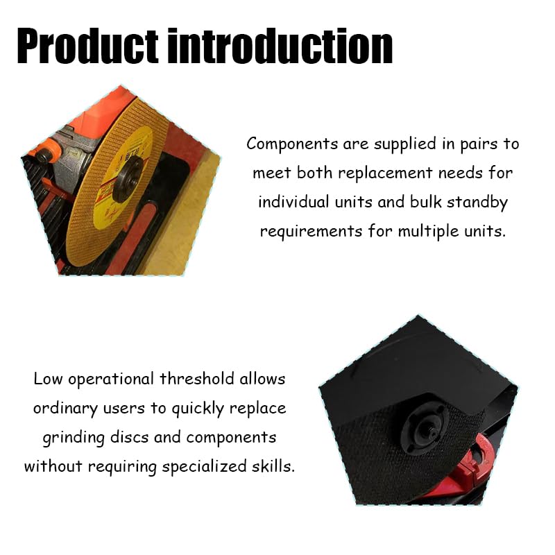 5 Piezas Llave Universal para Amoladoras, Llave Amoladora 125 MM, Angle Grinder Connector, Angle Grinder Pressure Plate, Amoladora Angular Brida, Compatible con Amoladoras Angulares Comunes