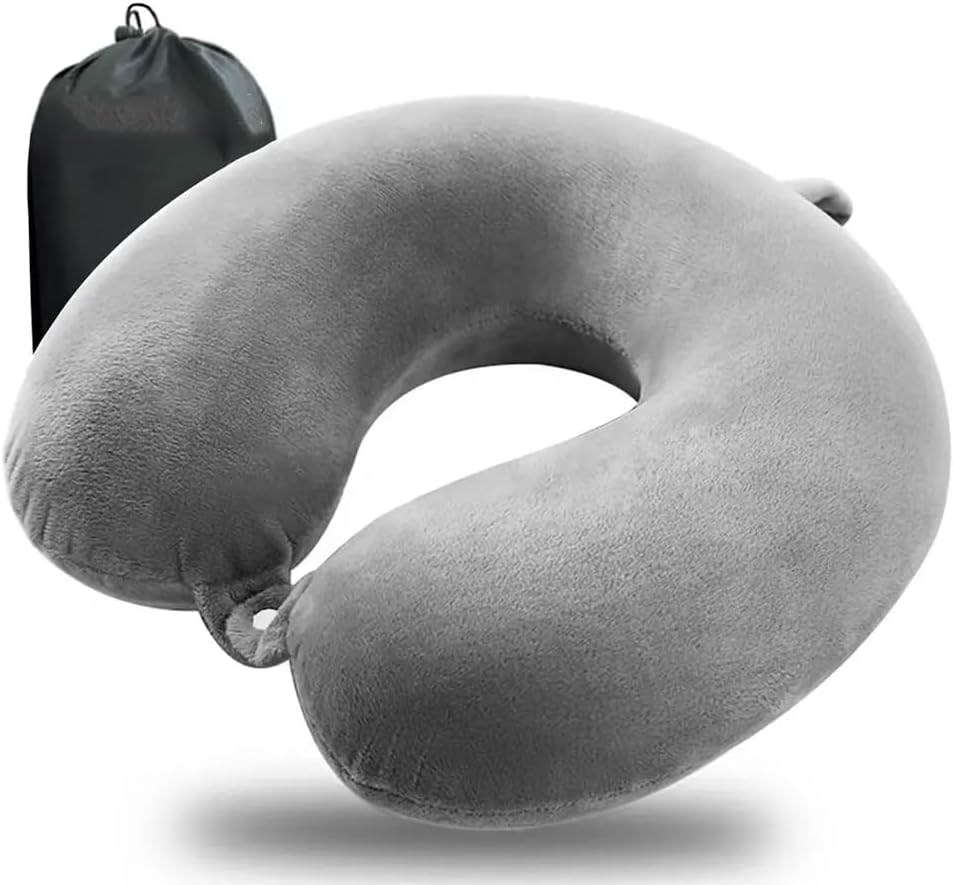 Travel Neck Pillow Comfortable U Shaped Top Memory Foam Pillow for Head