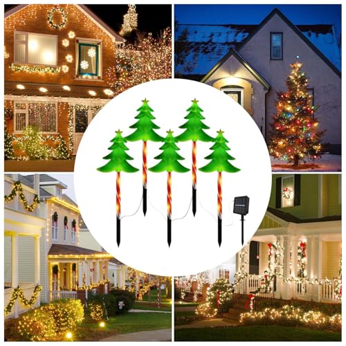 Décorations de Noël solaires pour baliser vos allées sans câbles