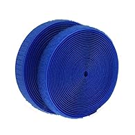 The colorful hook and loop complete set is non-adhesive but sew-on style, made of nylon, Very soft and comfortable; When the 2 sides are pressed together, the hook and loop will catch tightly Each tape roll measures about 4.6 m in length, 2 cm in wid...