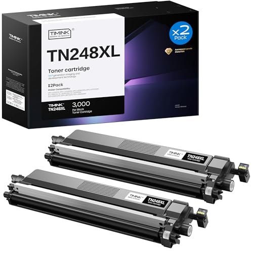 Toner TN248XL Brother compatible pour imprimer vos dossiers à la maison en toute sérénité