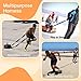 2-Pack Exercise Sled Harness, Resistance Training Rope Kit for Football & Running, Adjustable Padded Shoulder Strap, Tire Pulling Fitness Equipment