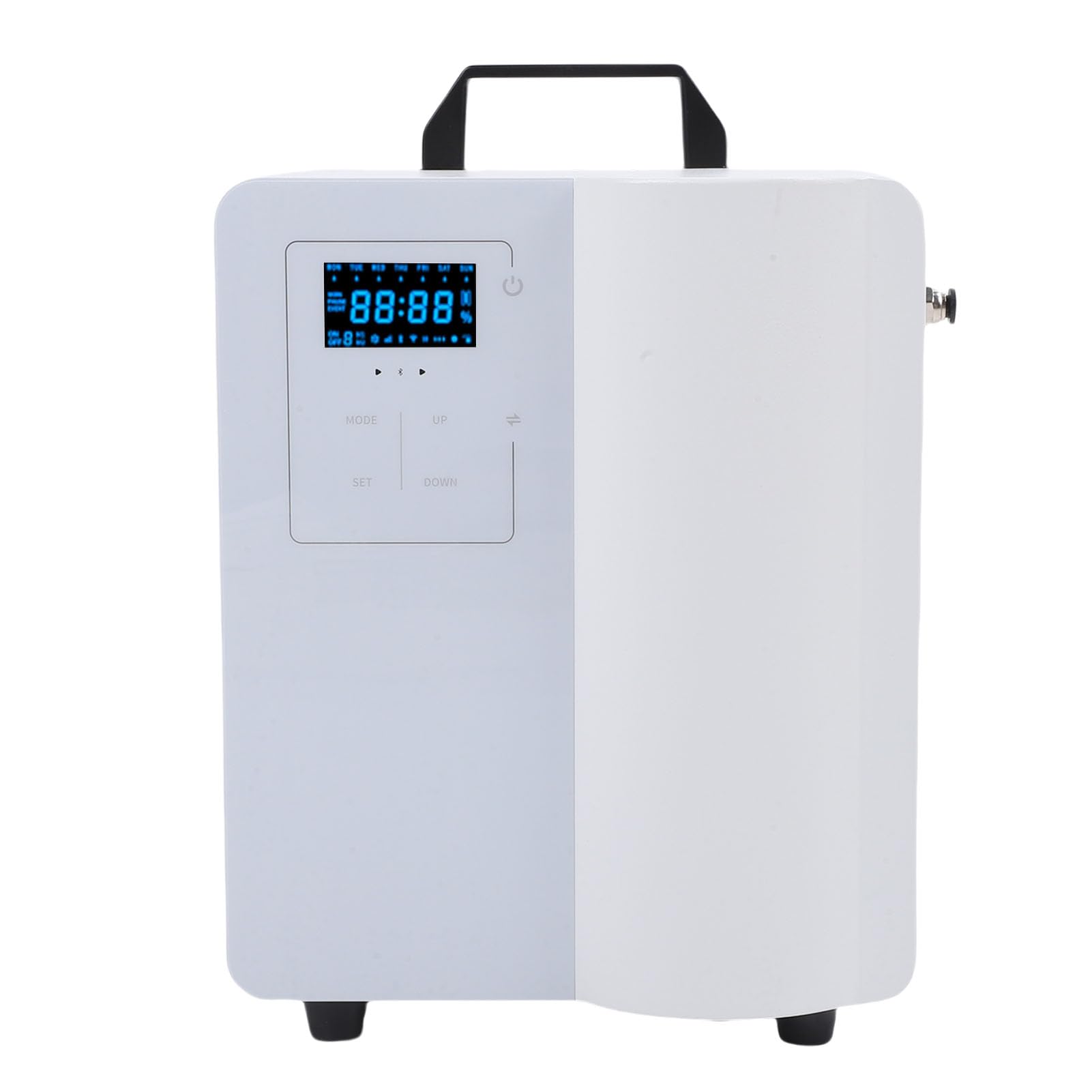 Luocute Máquina de Aire Aromática Inteligente, Difusor de Aromaterapia Bluetooth de Doble Atomización con Aplicación y Dos Botellas de Aceite Esencial de 500 Ml, para Hotel, Oficina, (Enchufe de la
