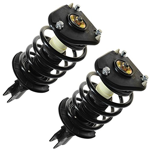 Image of TRQ Front Strut and Spring Assembly Set 2 Piece Compatible with 2000-2005 Buick LeSabre Cadillac DeVille 01-03 Oldsmobile Aurora 00-05 Pontiac Bonneville