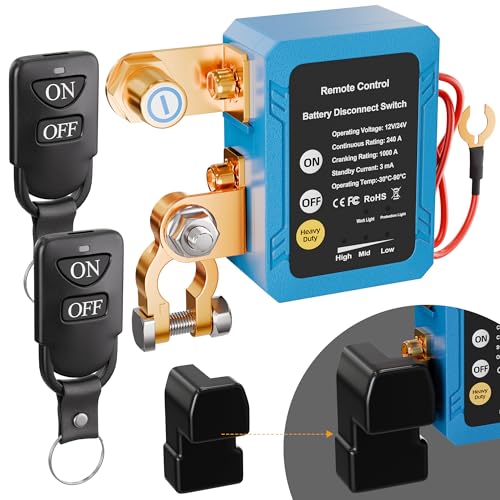 DaierTek Remote Battery Disconnect Switch