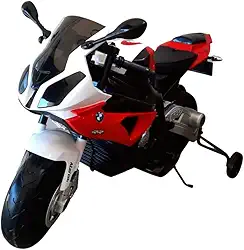 Mini Moto Elétrica 12V BMW S1000 RR, Importway, Vermelho