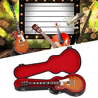 Modèle de guitare miniature, mini guitare en bois, instrument de musique avec support et étui, artisanat basse… - Les Beatles, Paul McCartney, John Lennon, RIngo Starr, George Harrison Modèle de guitare miniature, mini guitare en bois, instrument de musique avec support et étui, artisanat basse… – Image 6