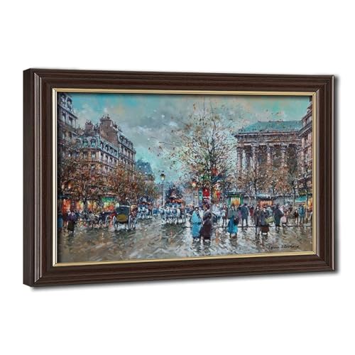 Poster Paris La Madeleine Blanchard impression toile 20x30 cm