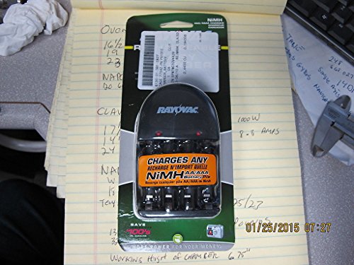 Rayovac Easy Charger NiMH AA/AAA Battery Charger