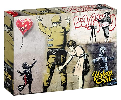 University Games U08574 Banksy Graffiti Painter Urban Art Puzzle