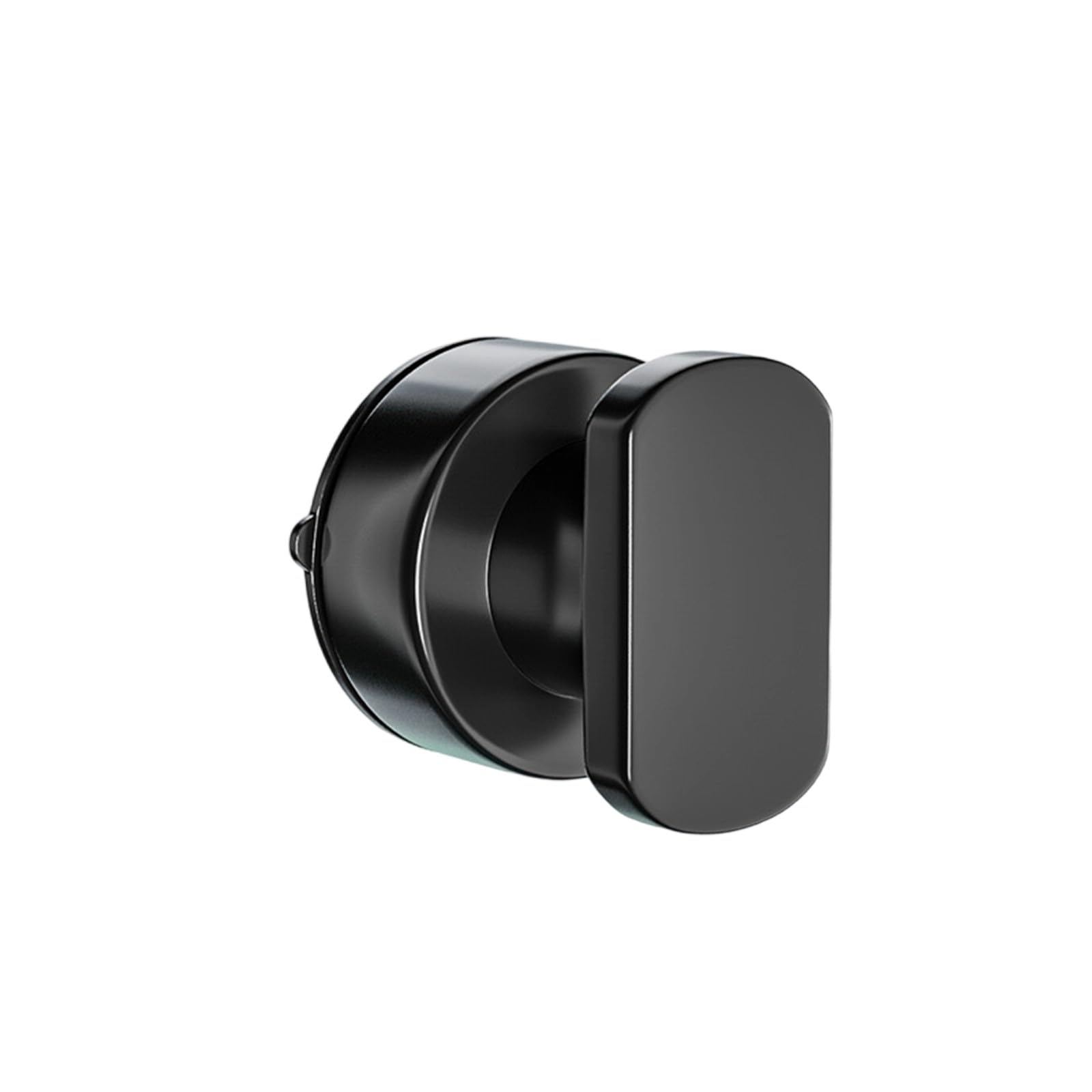 Nvoqilin Black Trumpet Drills Freely Required Suction Cup Sliding Door Handle With Strong Adhesion For Glass Window And Door Abs Construction Suction Cup Handle For Glass