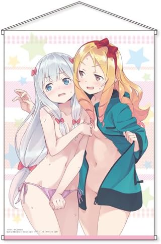 Amazon エロマンガ先生 和泉紗霧 山田エルフのまるはだかっ ダブルスエードタペストリー 約縦72 8cm 横51 5cm アニメ 萌えグッズ 通販