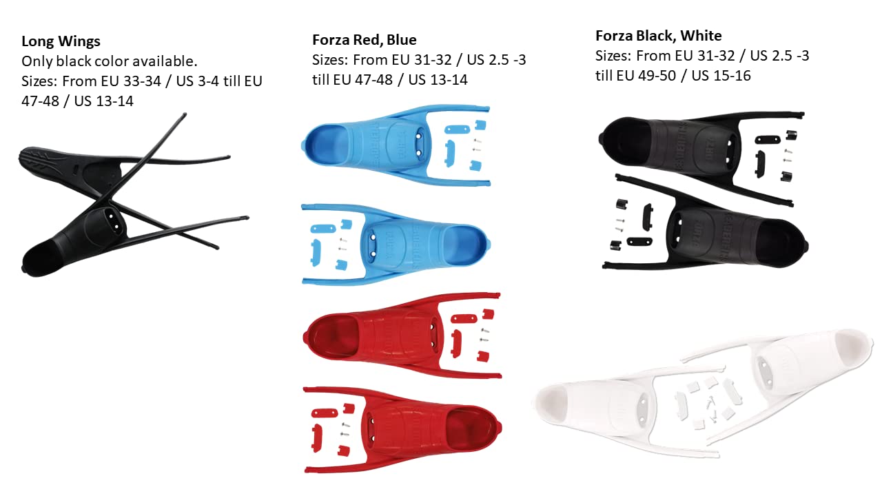 Carbon Fiber Freediving and Spearfishing Fins