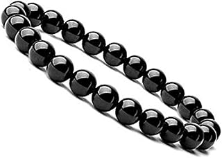 Men's Crystal Bracelet (Black)