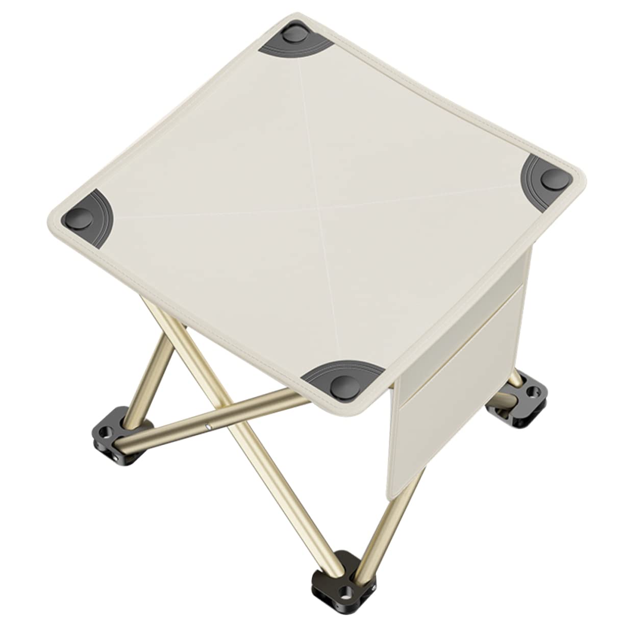 GALPADA Portable Folding Chair Lightweight Multi Use Camping Stool for Outdoor Events BBQ and Picnics Compact Travel Footrest with Enhanced Durability and High Load Capacity