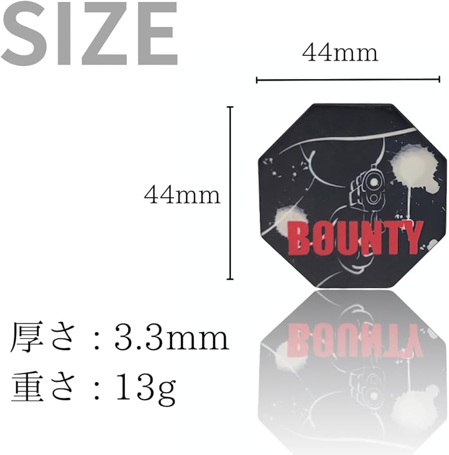 W&Berry バウンティチップ 40枚セット 八角形 セラミック製 Amazon | W&Berry バウンティチップ 20枚セット 八角形 セラミック製