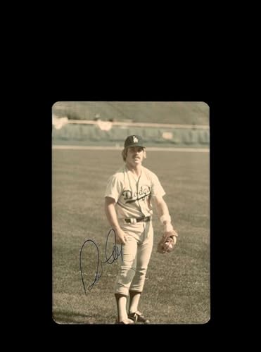 Ron Cey Signed Original 1970`s 4x5 Snaphot Photo Cincinnati Reds At Cubs Wrigley