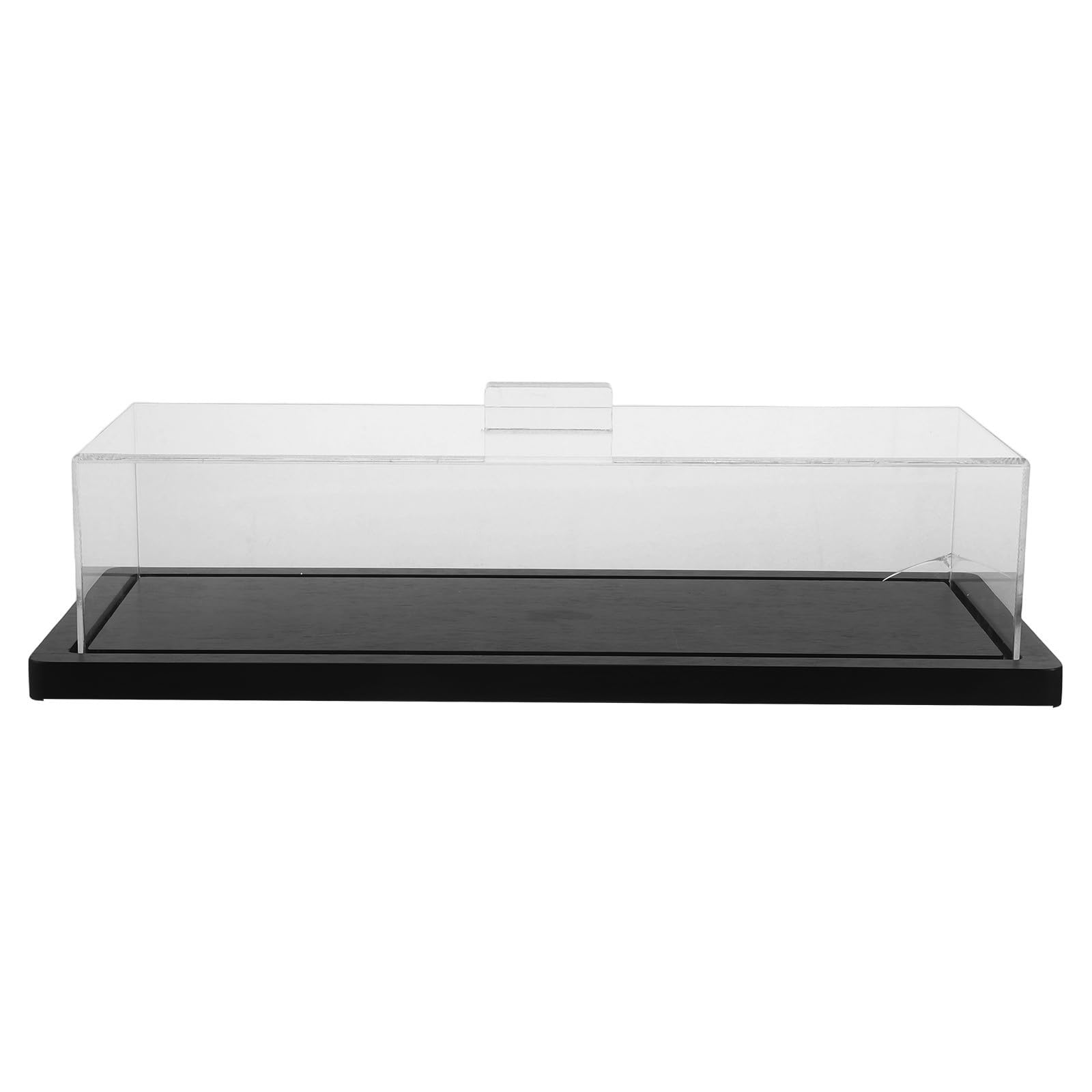 Operitacx Plateau de Service Rectangulaire avec Couvercle, Bois Foncé