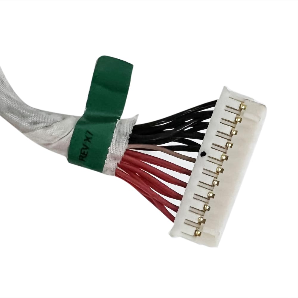 Gintai DC Power Jack Cavo per HP Omen 17-CK 17-CK1000 17T-CK 17T-CK000 | M45544-S32 M57115-001 Connettore Alimentazione Carica