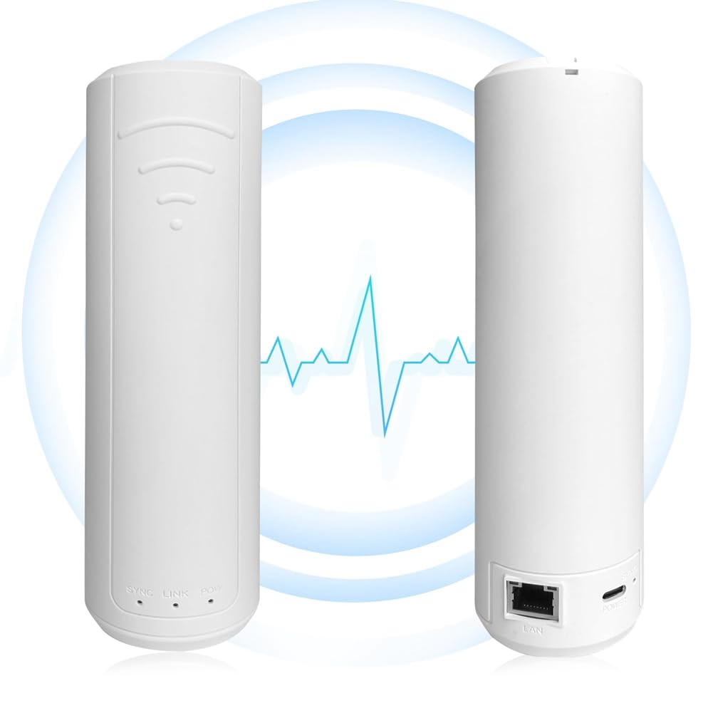 WiFi HaLow Extender, 802.11ah, Fino A 16 Mbps, Amplificatore di Segnale WiFi Extender per La Casa, Ripetitore WiFi Internet Booster