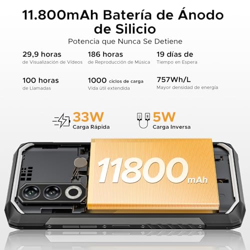 Thumbnail 4 de DOOGEE Blade 20 MAX 💪 Teléfono Resistente 1TB ROM 36GB RAM
