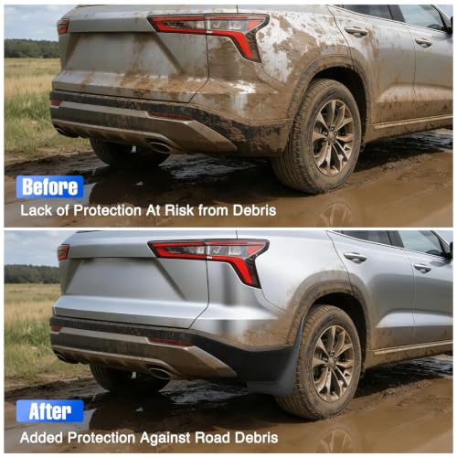 Image of Nilight Mud Flaps Splash Guards for Chevrolet Equinox 2025-2026