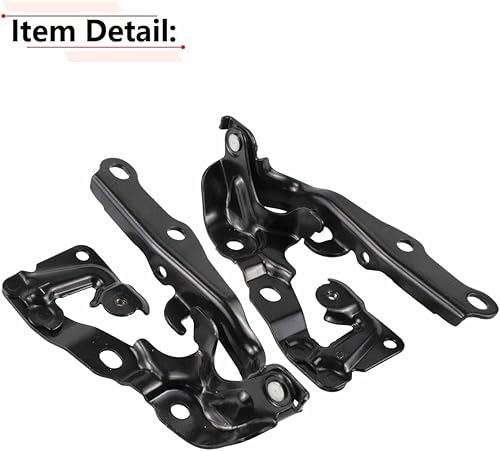 Miniatura 4 de RLB-HILON Bisagra de capó compatible con Toyota Camry 2007 2008 2009 2010 2011 Año, para soporte delantero del capó del lado del conductor y del